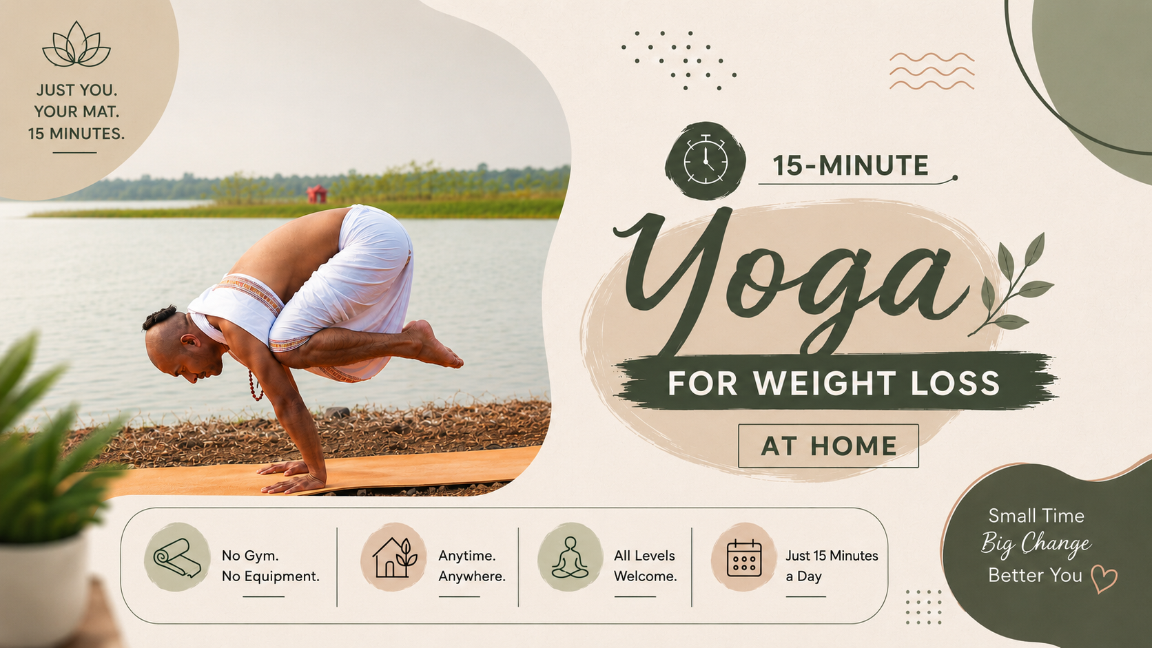 15 Minute Yoga for Weight Loss