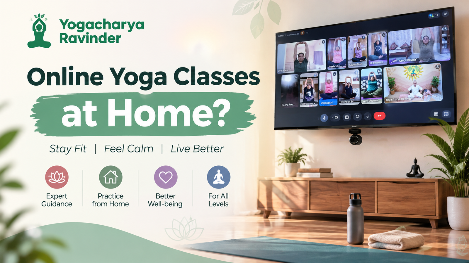 Online Yoga Classes at Home